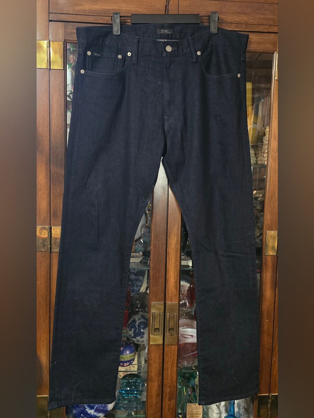 Polo Ralph Lauren Dark Wash Straight Leg Jeans - Size 36x32